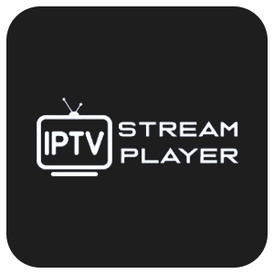 Logo de l’application IPTV Stream Player pour lire des listes IPTV sur tous les appareils