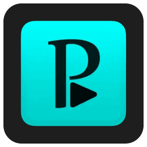 Logo de l’application P Player utilisée pour lire des abonnements IPTV