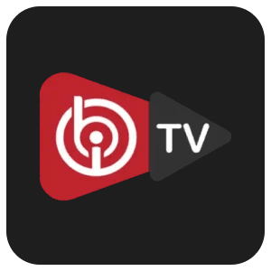 Logo de l’application IBO Player, lecteur IPTV compatible avec Smart TV